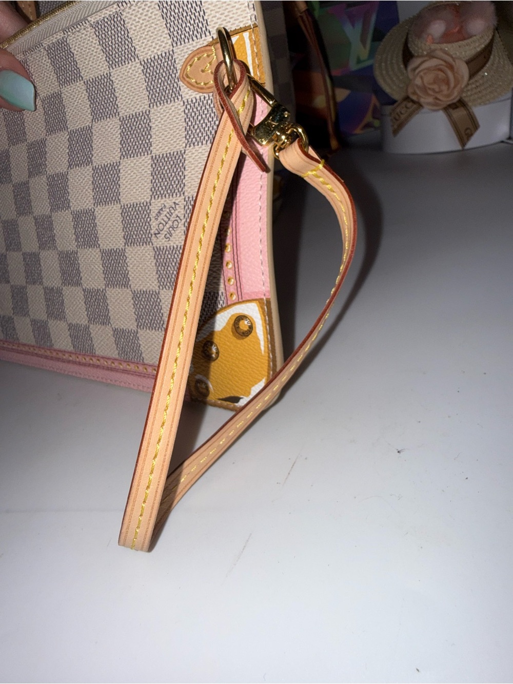 Louis Vuitton limited edition neverfull w pouch - Picture 9 of 12